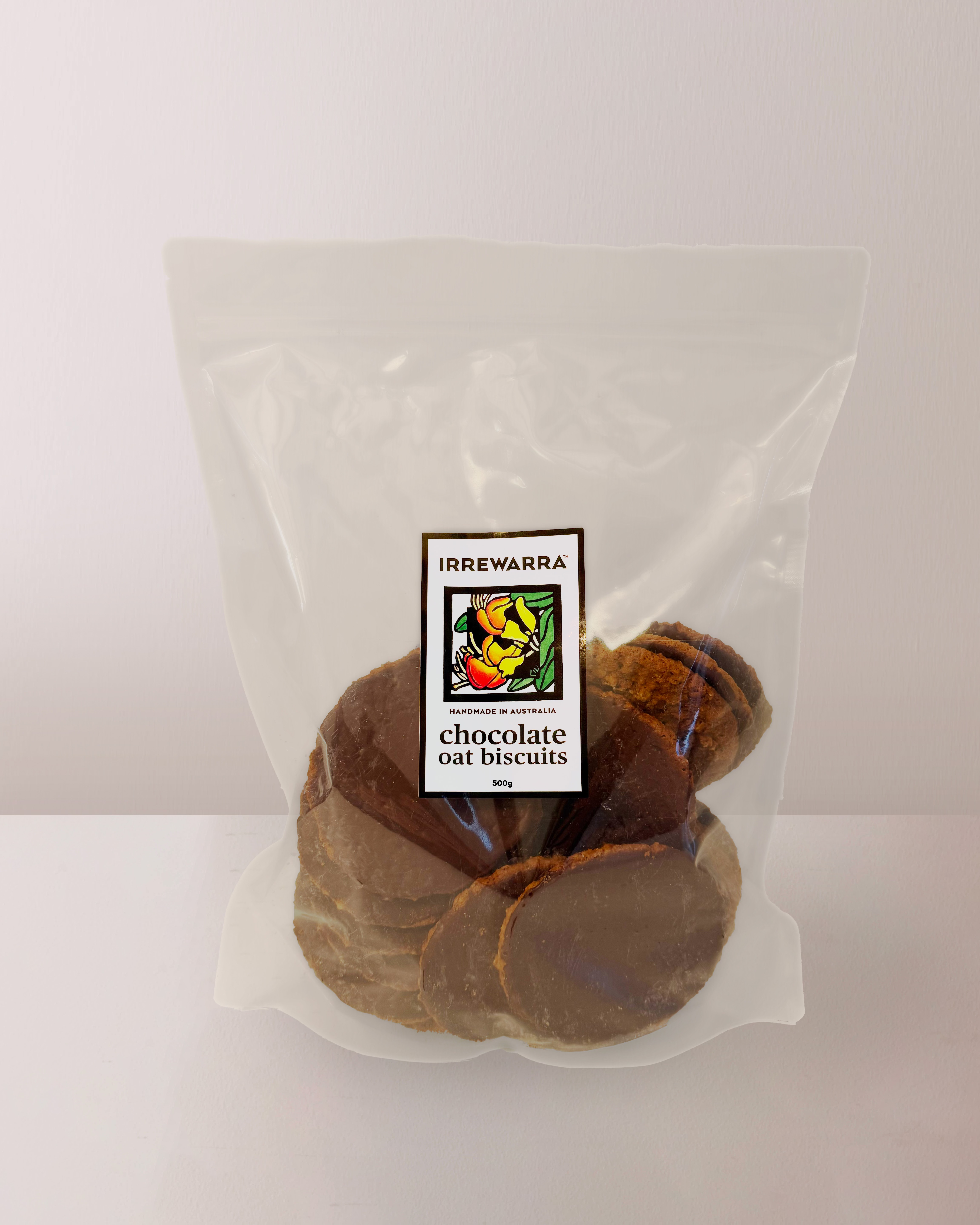 Irrewarra Chocolate Oat Biscuits